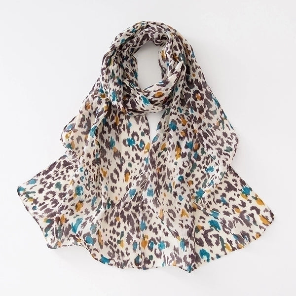 Unisex IG Style Elegant Spot Rayon Polyester Scarf