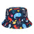 Unisex Ig Style Casual Animal Cartoon Leaves Wide Eaves Bucket Hat