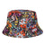 Unisex Ig Style Casual Animal Cartoon Leaves Wide Eaves Bucket Hat