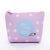 Unisex Letter Cat Pu Leather Zipper Coin Purses