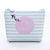 Unisex Letter Cat Pu Leather Zipper Coin Purses