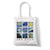 Unisex Medium Canvas Oil Painting Streetwear Square Open Canvas Bag