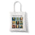 Unisex Medium Canvas Oil Painting Streetwear Square Open Canvas Bag