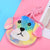 Unisex Mini Plush Animal Cute Round Zipper Coin Purse