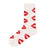 Unisex Modern Style Classic Style Printing Stripe Leopard Cotton Crew Socks A Pair