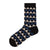 Unisex Modern Style Classic Style Printing Stripe Leopard Cotton Crew Socks A Pair