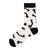 Unisex Modern Style Classic Style Printing Stripe Leopard Cotton Crew Socks A Pair