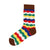 Unisex Modern Style Classic Style Printing Stripe Leopard Cotton Crew Socks A Pair