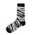 Unisex Modern Style Classic Style Printing Stripe Leopard Cotton Crew Socks A Pair