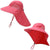 Unisex Modern Style Simple Style Solid Color Crimping Sun Hat