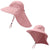 Unisex Modern Style Simple Style Solid Color Crimping Sun Hat