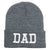 Unisex Modern Style Streetwear Letter Embroidery Eaveless Wool Cap