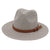 Unisex Pastoral Solid Color Wide Eaves Straw Hat