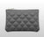 Unisex Plaid Pu Leather Zipper Wallets