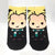 Unisex Preppy Style Cartoon Nylon Cotton Printing Crew Socks A Pair