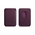 Unisex Pu Leather Solid Color Business Square Open Card Holder