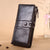 Unisex Pu Leather Solid Color Fashion Square Zipper Buckle Small Wallet