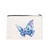 Unisex Rainbow Heart Shape Butterfly Canvas Zipper Wallets