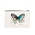 Unisex Rainbow Heart Shape Butterfly Canvas Zipper Wallets