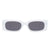 Unisex Retro Fashion Solid Color Pc Square Sunglasses