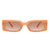 Unisex Retro Fashion Solid Color Pc Square Sunglasses