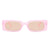 Unisex Retro Fashion Solid Color Pc Square Sunglasses