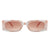 Unisex Retro Fashion Solid Color Pc Square Sunglasses