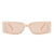 Unisex Retro Fashion Solid Color Pc Square Sunglasses