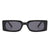 Unisex Retro Fashion Solid Color Pc Square Sunglasses