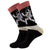 Unisex Retro Geometric Letter Astronaut Cotton Crew Socks A Pair