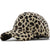 Unisex Retro Leopard Curved Eaves Baseball Cap