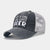 Unisex Retro Letter Embroidery Curved Eaves Baseball Cap