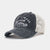 Unisex Retro Letter Embroidery Curved Eaves Baseball Cap