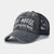 Unisex Retro Letter Embroidery Curved Eaves Baseball Cap