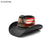 Unisex Retro National Flag Curved Eaves Fedora Hat