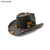 Unisex Retro National Flag Curved Eaves Fedora Hat