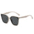 Unisex Retro Pc Square Sunglasses