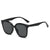 Unisex Retro Pc Square Sunglasses