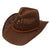 Unisex Retro Solid Color Big Eaves Straw Hat