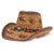 Unisex Retro Solid Color Big Eaves Straw Hat