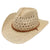 Unisex Retro Solid Color Big Eaves Straw Hat