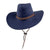 Unisex Retro Solid Color Cowboy Hat