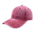 Unisex Retro Solid Color Curved Eaves Baseball Cap