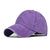 Unisex Retro Solid Color Flat Eaves Baseball Cap