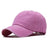 Unisex Retro Solid Color Flat Eaves Baseball Cap