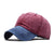 Unisex Retro Solid Color Flat Eaves Baseball Cap