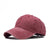 Unisex Retro Solid Color Flat Eaves Baseball Cap