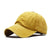 Unisex Retro Solid Color Flat Eaves Baseball Cap