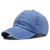 Unisex Retro Solid Color Flat Eaves Baseball Cap