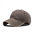 Unisex Retro Solid Color Flat Eaves Baseball Cap